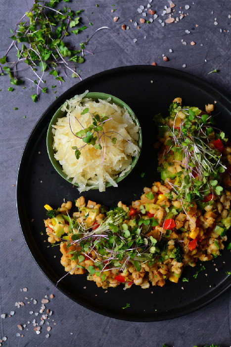 Veganské krupoto s uzeným :: Boho Kristýna